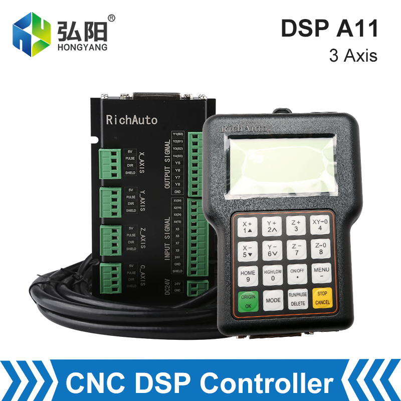 Hycnc Dsp Richauto Original 3  - Richauto A11 Dsp Controller 3 Axis ulasan dan harga