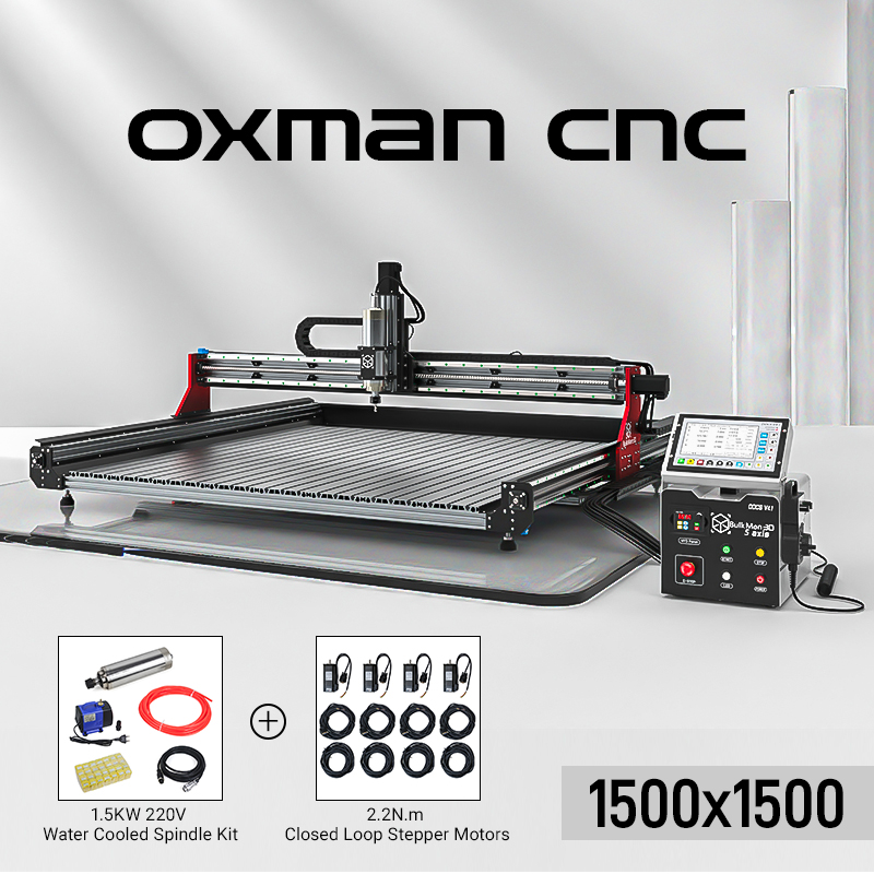 BulkMan3D 1500x1500 OX MAN CNC - Ddcs V4.1 4 Axis Cnc Offline Controller ulasan dan harga