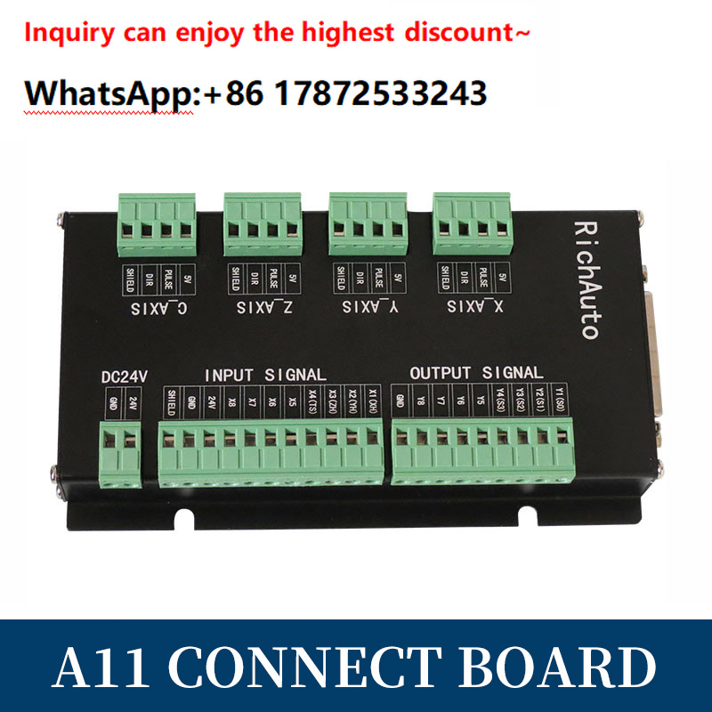 Dsp A11 Richauto 3-axis Cnc ro - Richauto A11 Dsp Controller 3 Axis ulasan dan harga