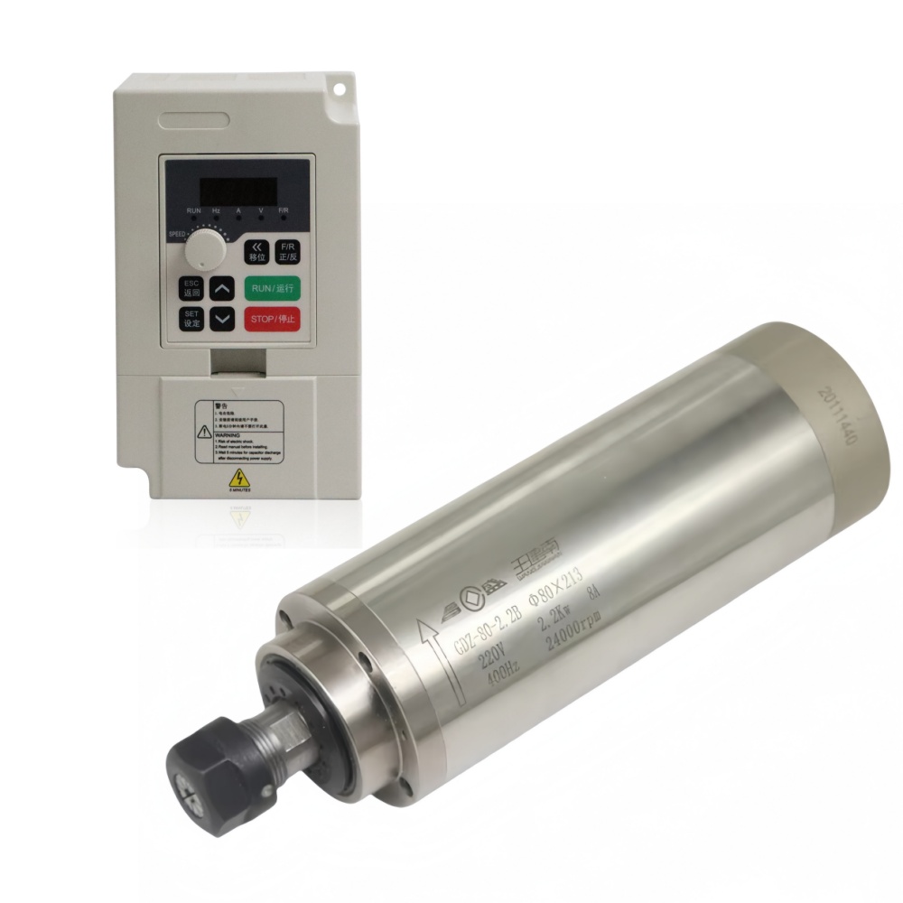 GDZ-80-2.2B 80mm 2.2KW ER20 Wa - 2.2Kw Water Cooled Spindle Kit Vfd ulasan dan harga