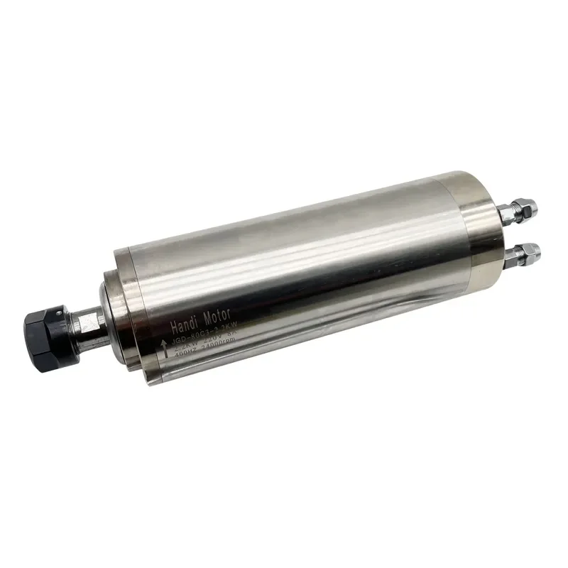 80MM 2.2KW ER20 Water Cooled C - 2.2Kw Water Cooled Spindle Kit Vfd ulasan dan harga