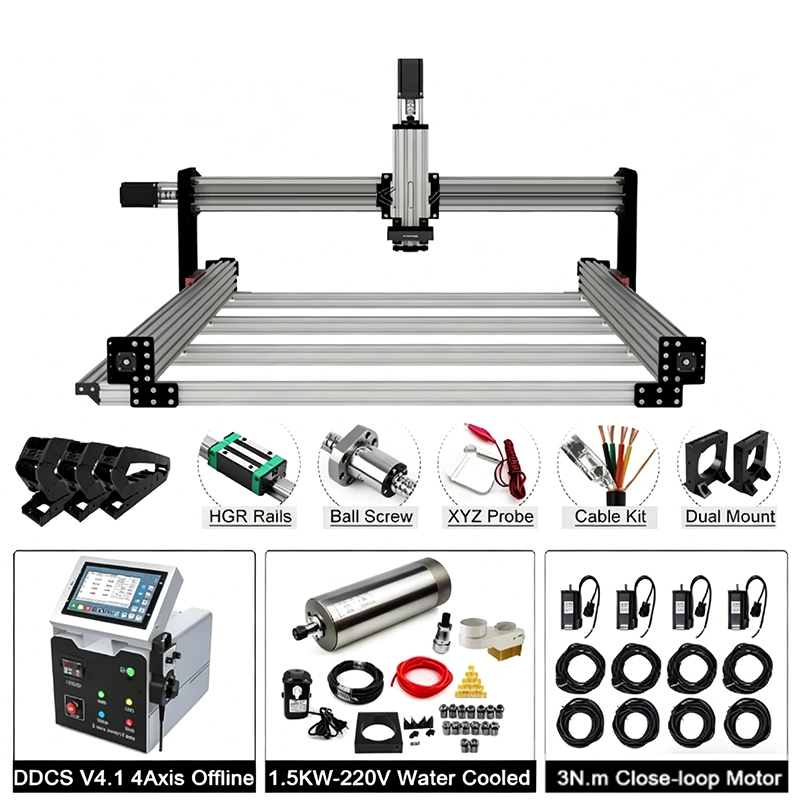 DDCS V4.1 4-Axis Offline Contr - Ddcs V4.1 4 Axis Cnc Offline Controller ulasan dan harga