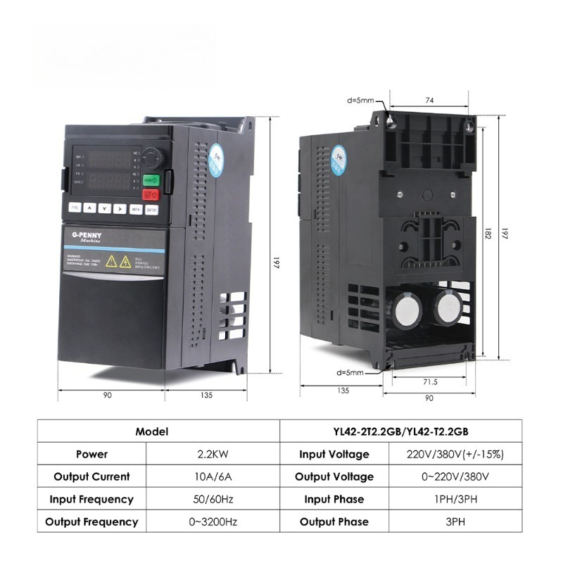 2.2kw ER20 D80 12000rpm/24000r - 2.2Kw Water Cooled Spindle Kit Vfd ulasan dan harga
