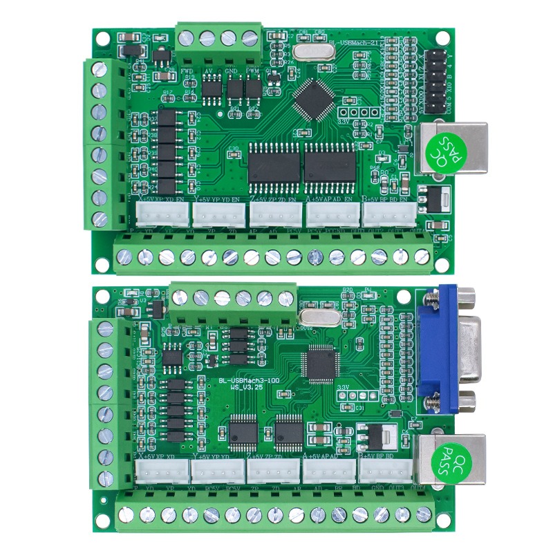1Pcs Motor Driver Board CNC US - 5 Axis Cnc Breakout Board Interface Mach3 ulasan dan harga