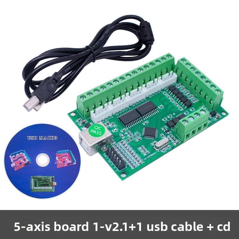 1Pcs Motor Driver Board CNC US - 5 Axis Cnc Breakout Board Interface Mach3 ulasan dan harga