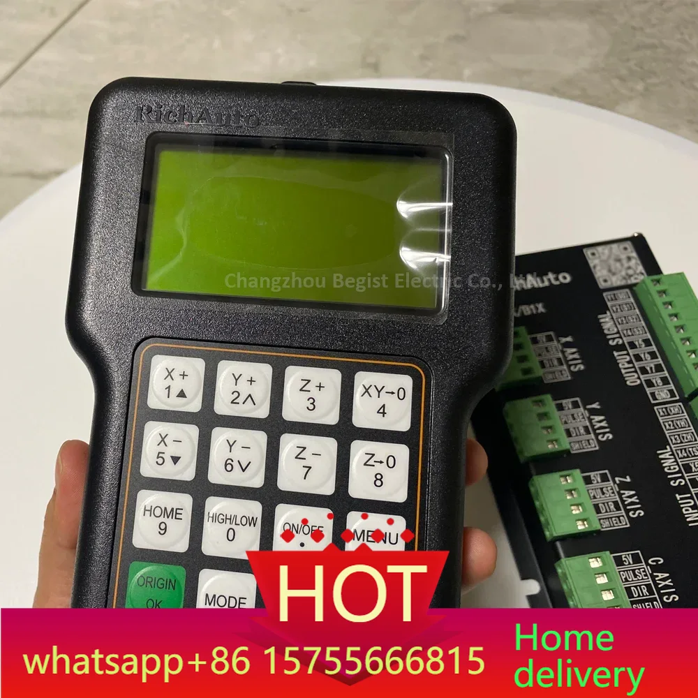 Cheap CNC Milling Carving Mach - Richauto A11 Dsp Controller 3 Axis ulasan dan harga