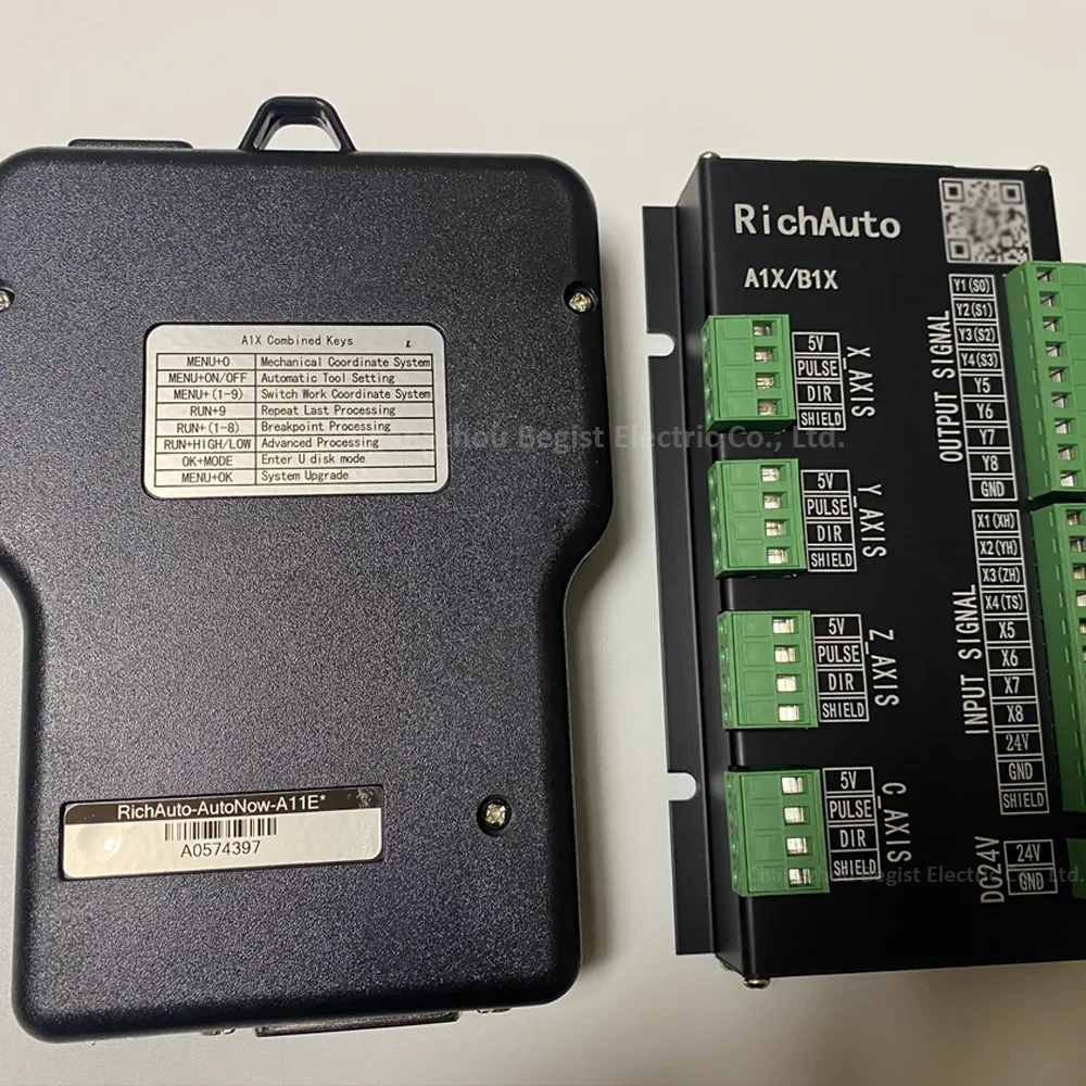 Cheap CNC Milling Carving Mach - Richauto A11 Dsp Controller 3 Axis ulasan dan harga