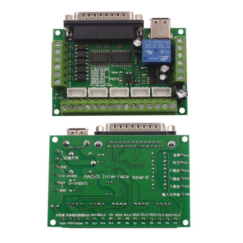 1Set 5 Axis CNC Interface Adap - 5 Axis Cnc Breakout Board Interface Mach3 ulasan dan harga