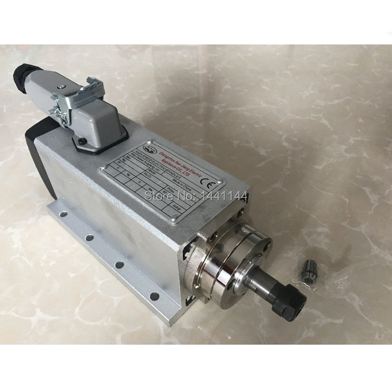 Air Cooled Spindle 3KW 220V/38 - Er20 Collet Chuck Spindle Motor 220V ulasan dan harga