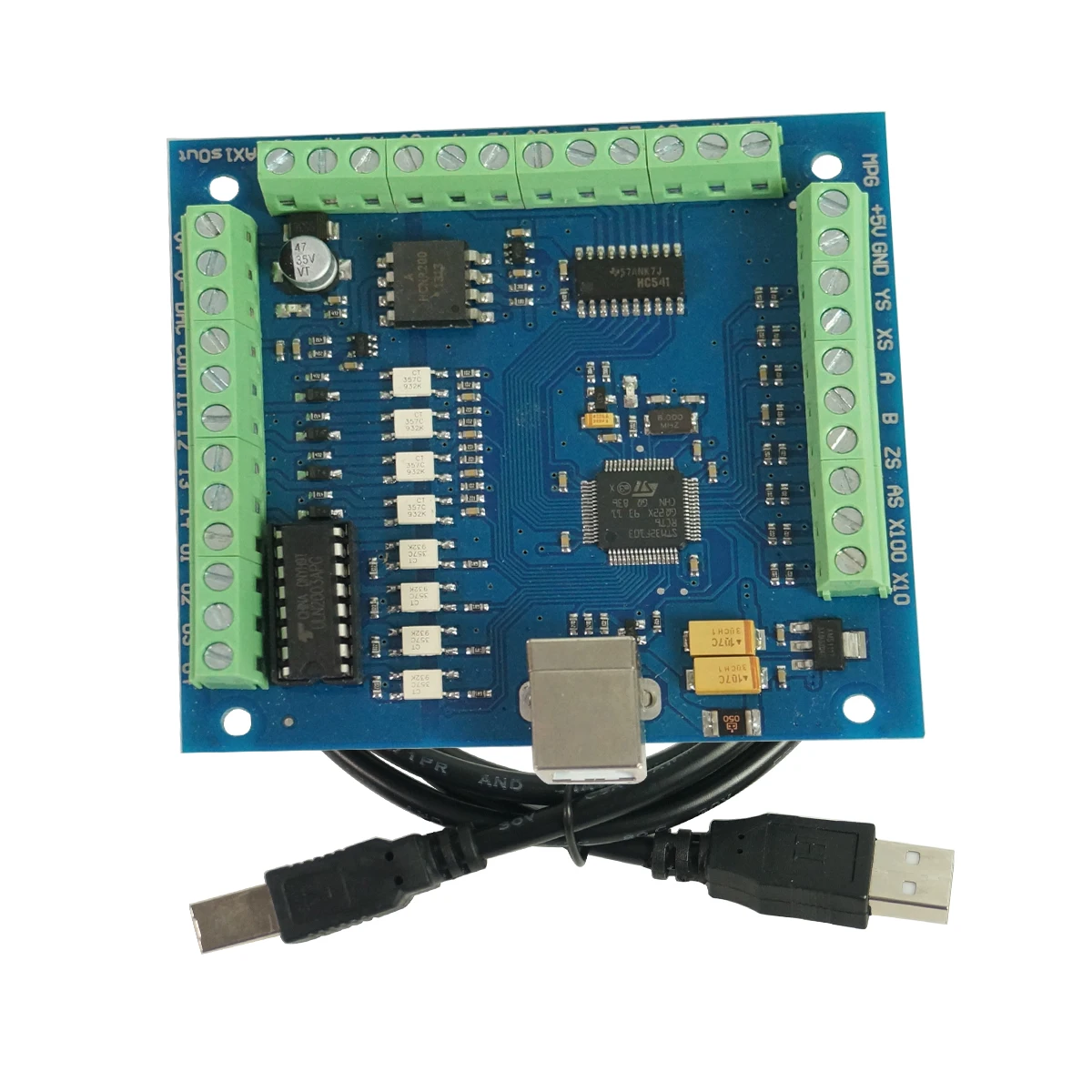 CNC Motion Controller Card MAC - Mach3 Usb Cnc Controller 4 Axis 100Khz ulasan dan harga