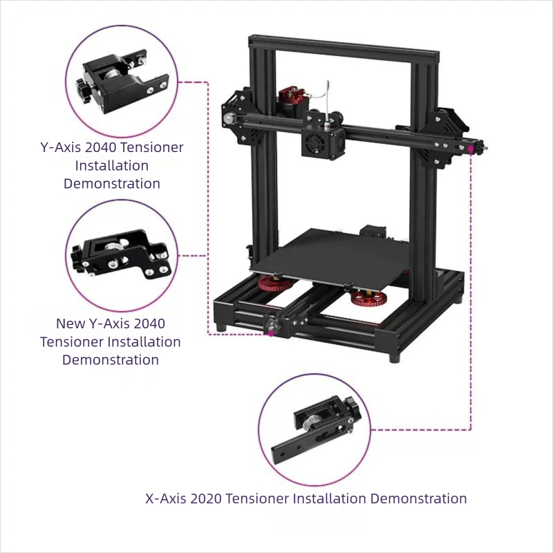 Ender 3 X-axis Synchronous Bel - Cnc 3018 Pro Max Metal ulasan dan harga