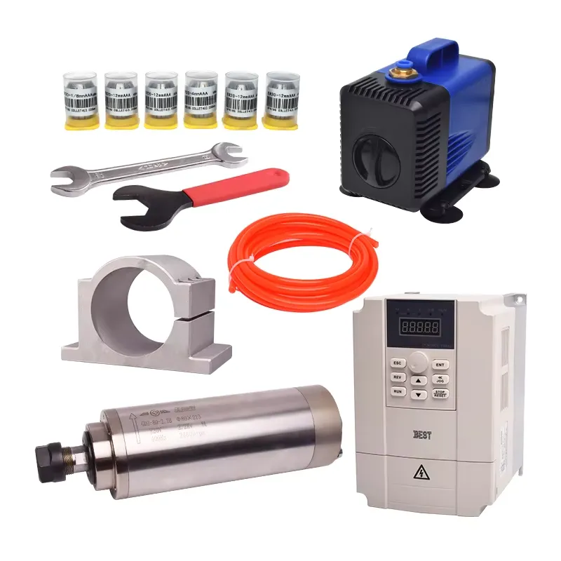 Gdz80 2.2kw Water Cooled Spind - 2.2Kw Water Cooled Spindle Kit Vfd ulasan dan harga
