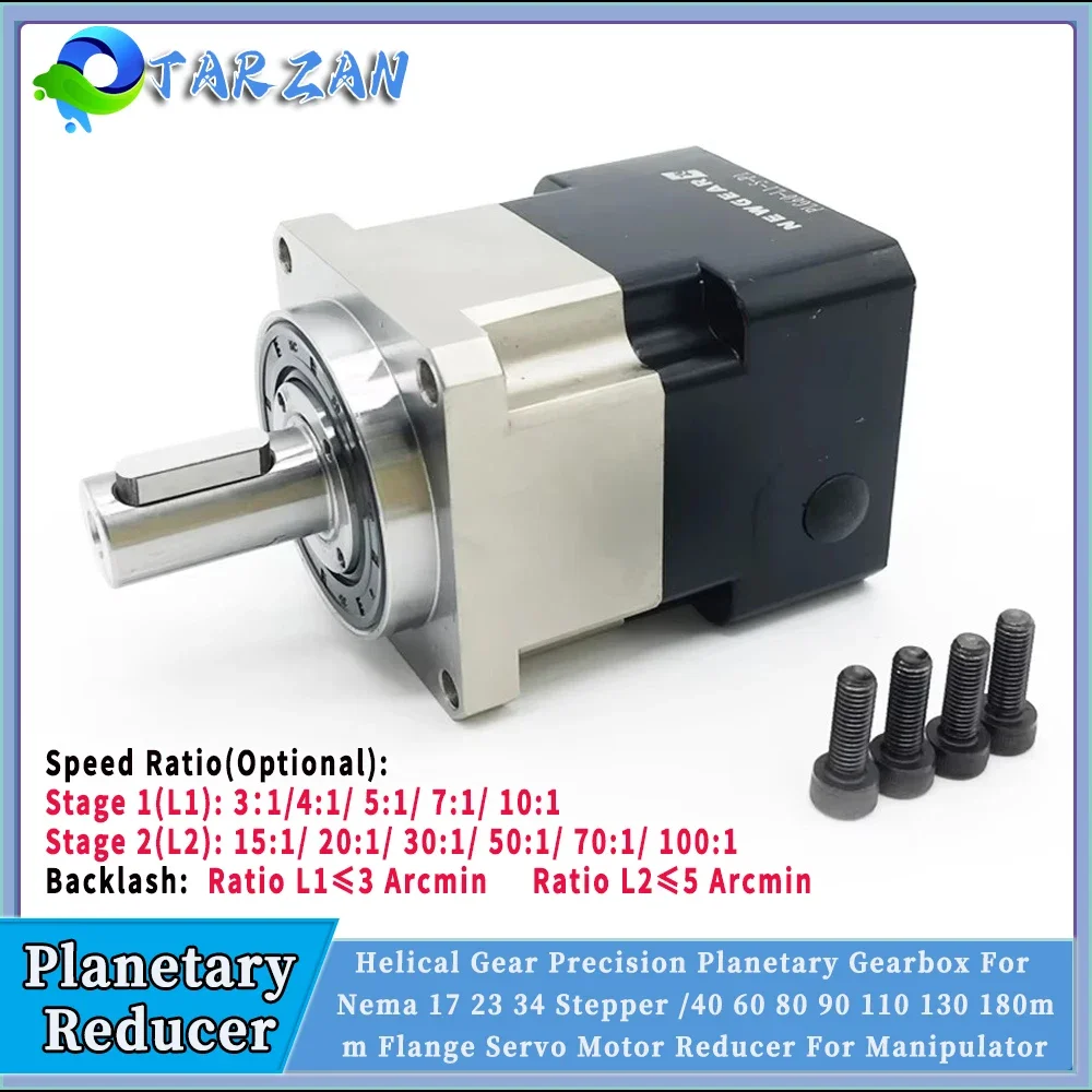 Helical Gear Nema23/Nema 34 Pl - Planetary Gearbox Reducer Nema 23 34 ulasan dan harga