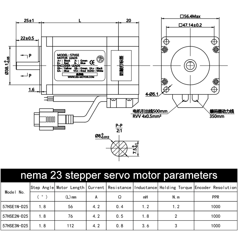 RS485 Communication Hybrid Kit - Nema 23 Closed Loop Stepper Motor Driver Kit ulasan dan harga