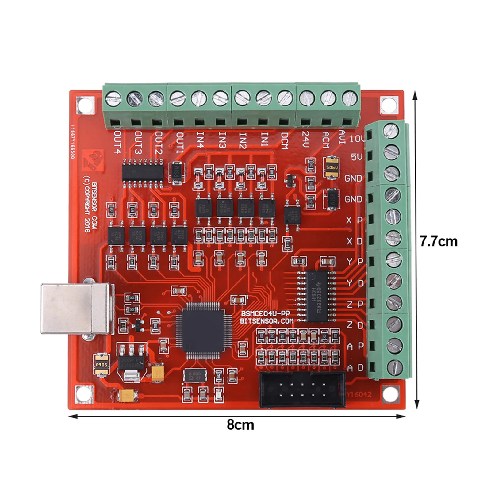 4-Axis USB CNC Controller Card - Mach3 Usb Cnc Controller 4 Axis 100Khz ulasan dan harga
