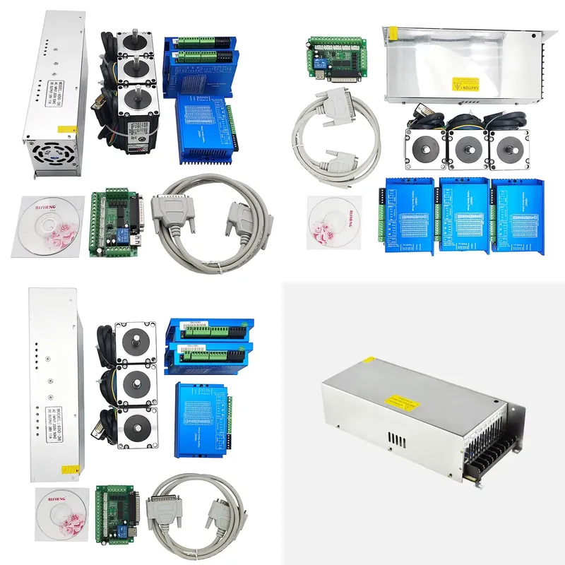 3 Axis 2N.m Nema23 CNC Kit Ser - Nema 23 Closed Loop Stepper Motor Driver Kit ulasan dan harga