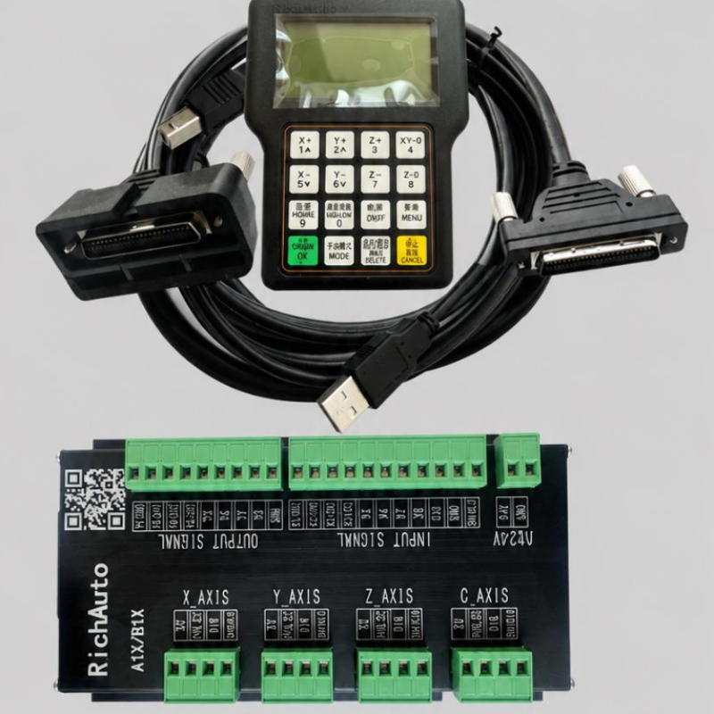 RichAuto 3 Axis DSP A11E Genui - Richauto A11 Dsp Controller 3 Axis ulasan dan harga