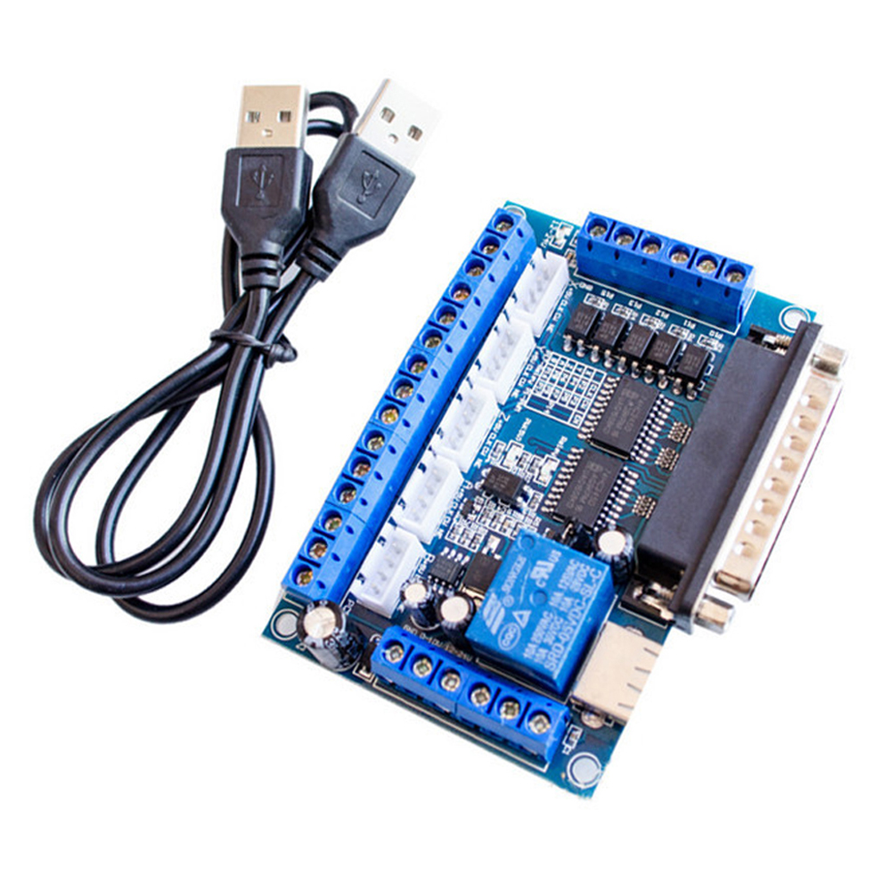 5 Axis CNC Interface Adapter B - 5 Axis Cnc Breakout Board Interface Mach3 ulasan dan harga