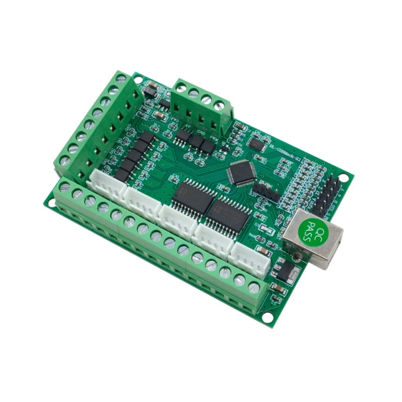 1pcs Driver board  breakout bo - 5 Axis Cnc Breakout Board Interface Mach3 ulasan dan harga