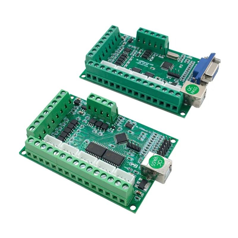 1pcs Driver board  breakout bo - 5 Axis Cnc Breakout Board Interface Mach3 ulasan dan harga
