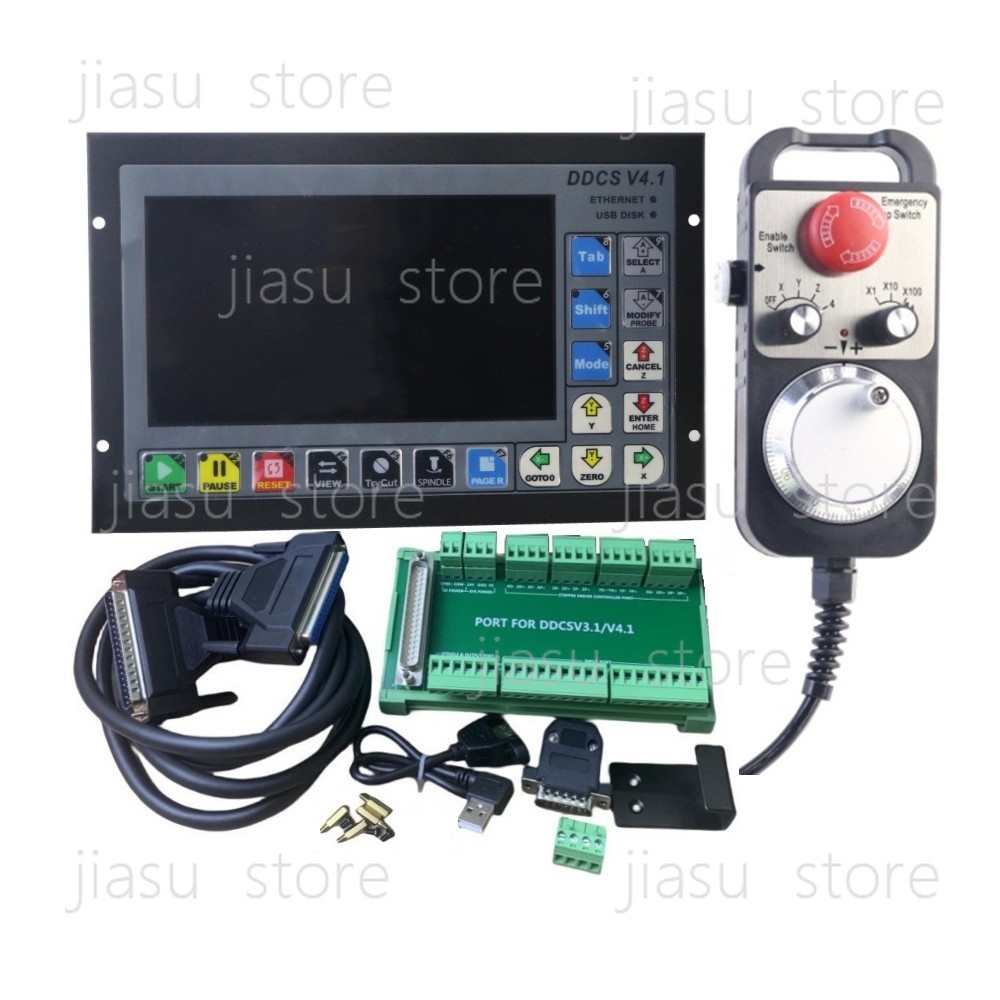 CNC Motion Controller Kit 3/4  - Ddcs V4.1 4 Axis Cnc Offline Controller ulasan dan harga