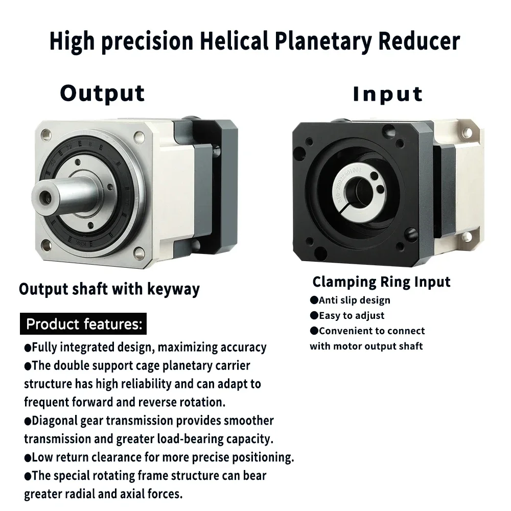 Helical Gear Nema23/Nema 34 Pl - Planetary Gearbox Reducer Nema 23 34 ulasan dan harga