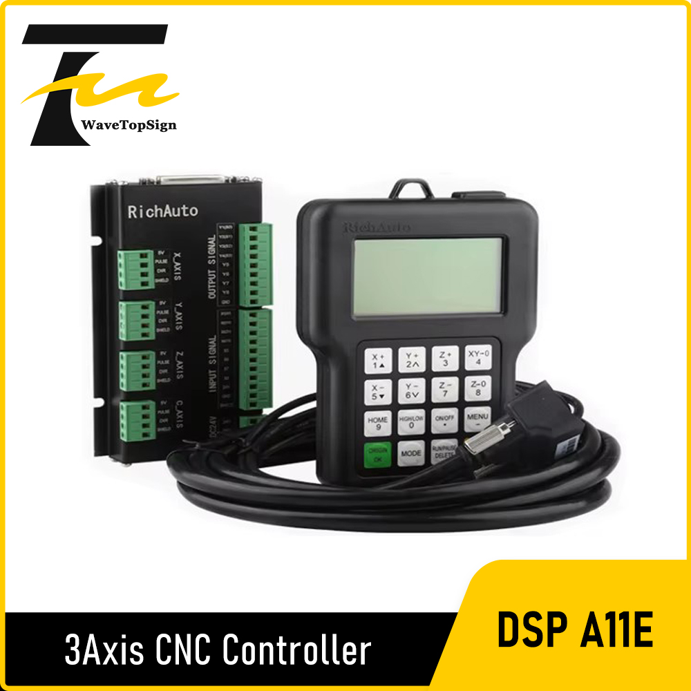 Richauto DSP A11 CNC Controlle - Richauto A11 Dsp Controller 3 Axis ulasan dan harga