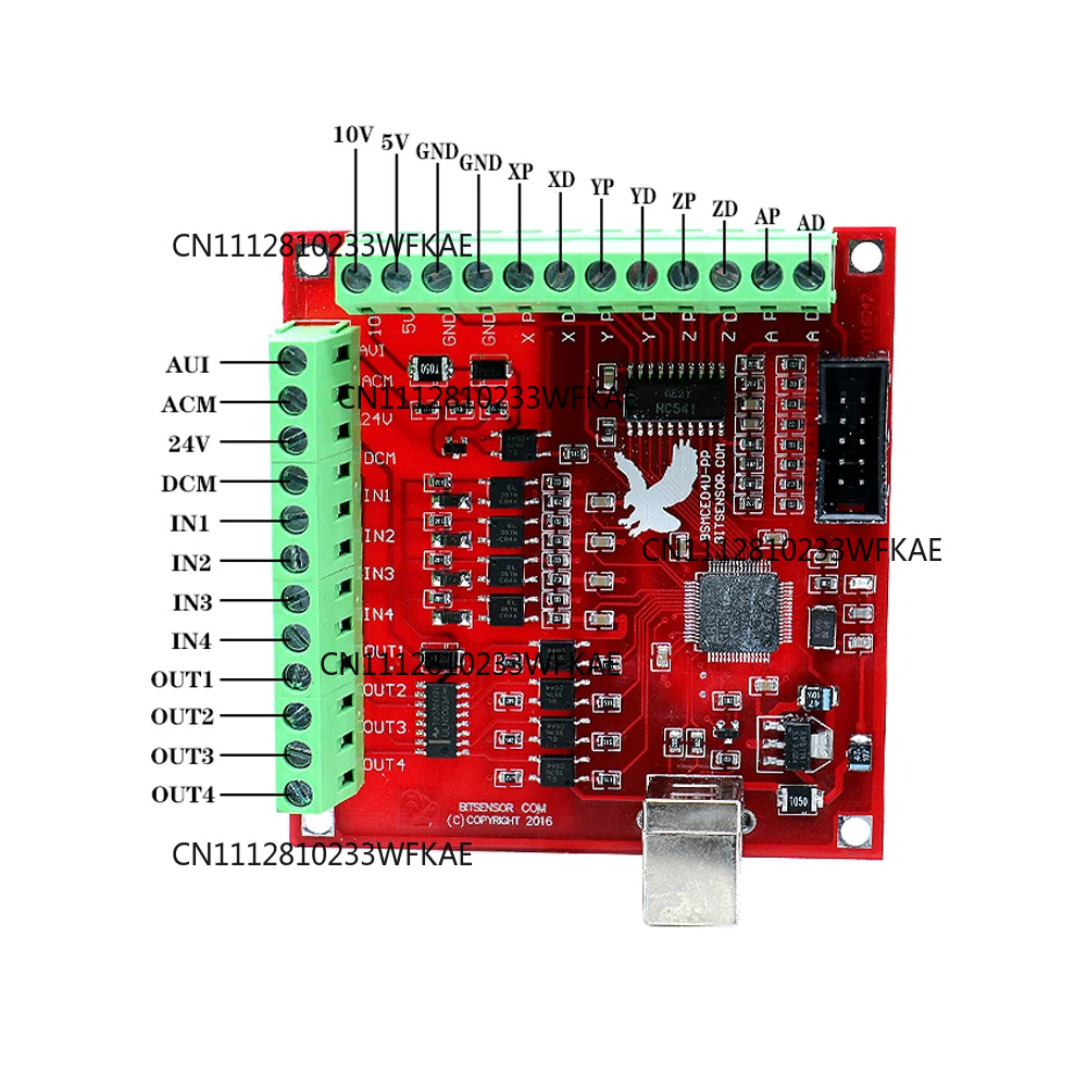 Breakout Board CNC USB MACH3 1 - Mach3 Usb Cnc Controller 4 Axis 100Khz ulasan dan harga