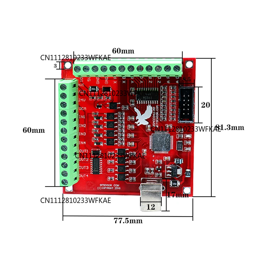 Breakout Board CNC USB MACH3 1 - Mach3 Usb Cnc Controller 4 Axis 100Khz ulasan dan harga