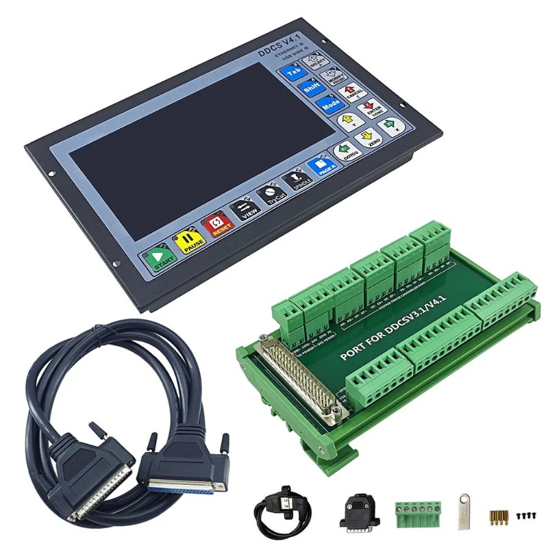 DDCS V4.1 Standalone Motion Co - Ddcs V4.1 4 Axis Cnc Offline Controller ulasan dan harga