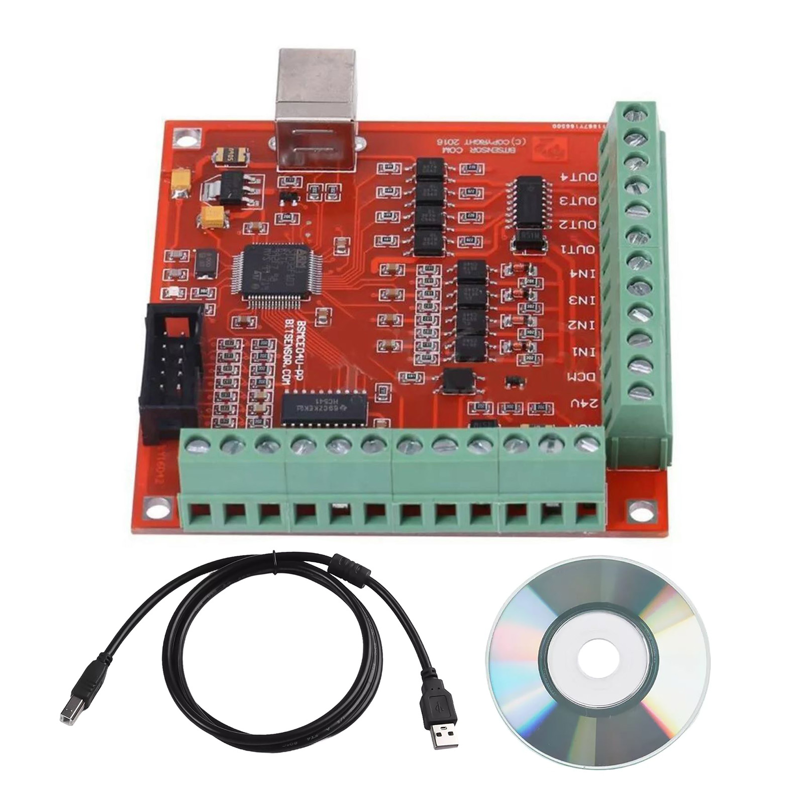USB CNC 4-Axis Motion Control  - Mach3 Usb Cnc Controller 4 Axis 100Khz ulasan dan harga