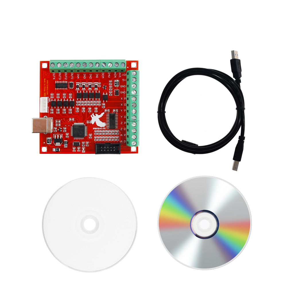 Breakout Board CNC USB MACH3 4 - Mach3 Usb Cnc Controller 4 Axis 100Khz ulasan dan harga
