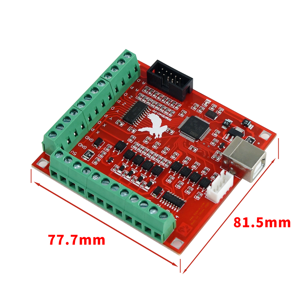 Breakout Board CNC USB MACH3 4 - Mach3 Usb Cnc Controller 4 Axis 100Khz ulasan dan harga