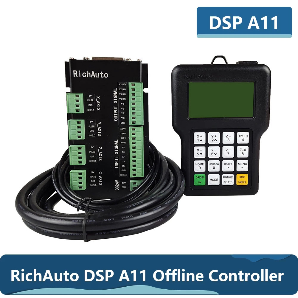 RichAuto DSP A11 CNC controlle - Richauto A11 Dsp Controller 3 Axis ulasan dan harga