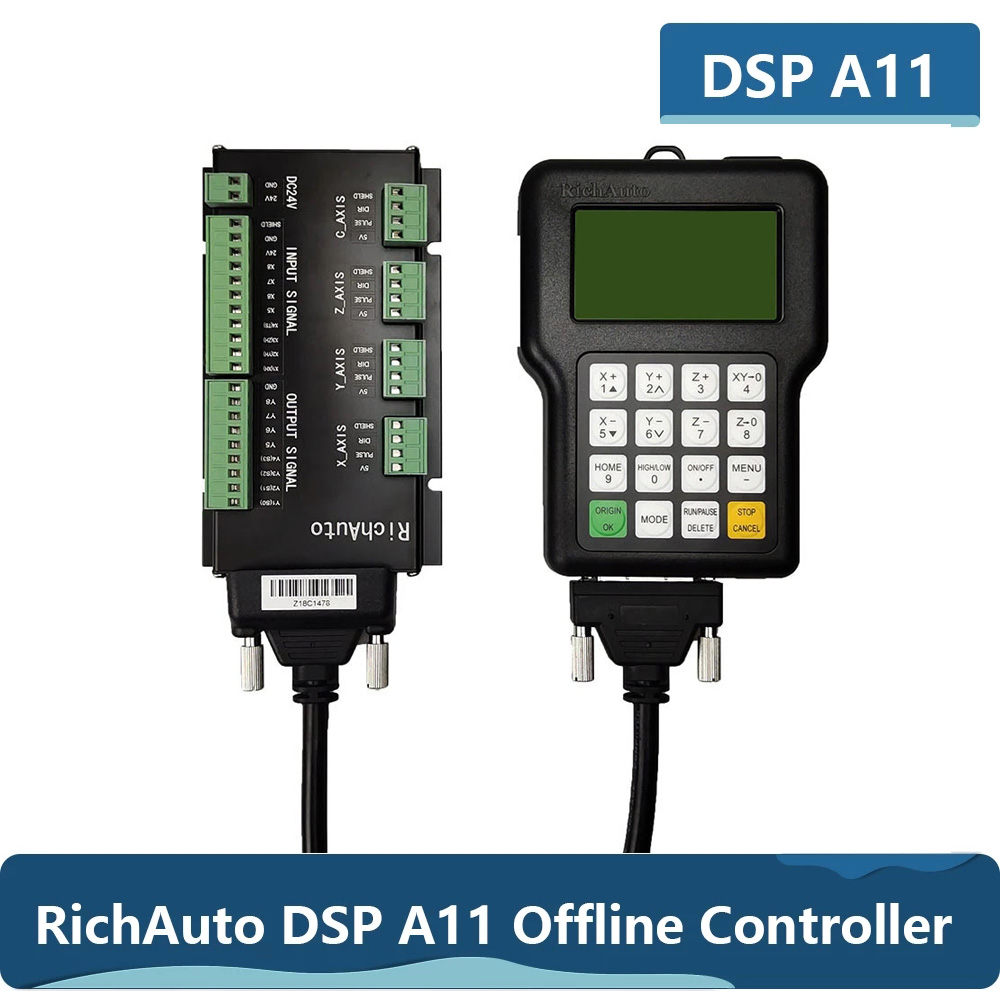 RichAuto DSP A11 CNC controlle - Richauto A11 Dsp Controller 3 Axis ulasan dan harga