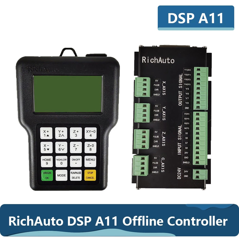 RichAuto DSP A11 CNC controlle - Richauto A11 Dsp Controller 3 Axis ulasan dan harga