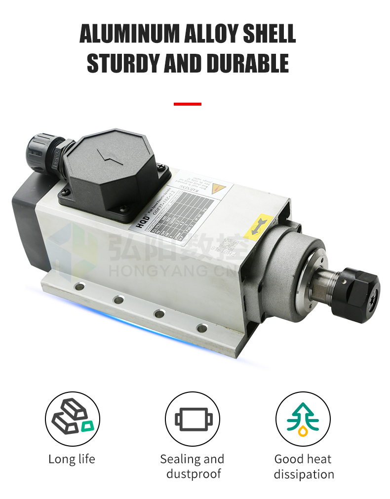 2.2kw ER20 Water-Cooled Millin - 2.2Kw Water Cooled Spindle Kit Vfd ulasan dan harga