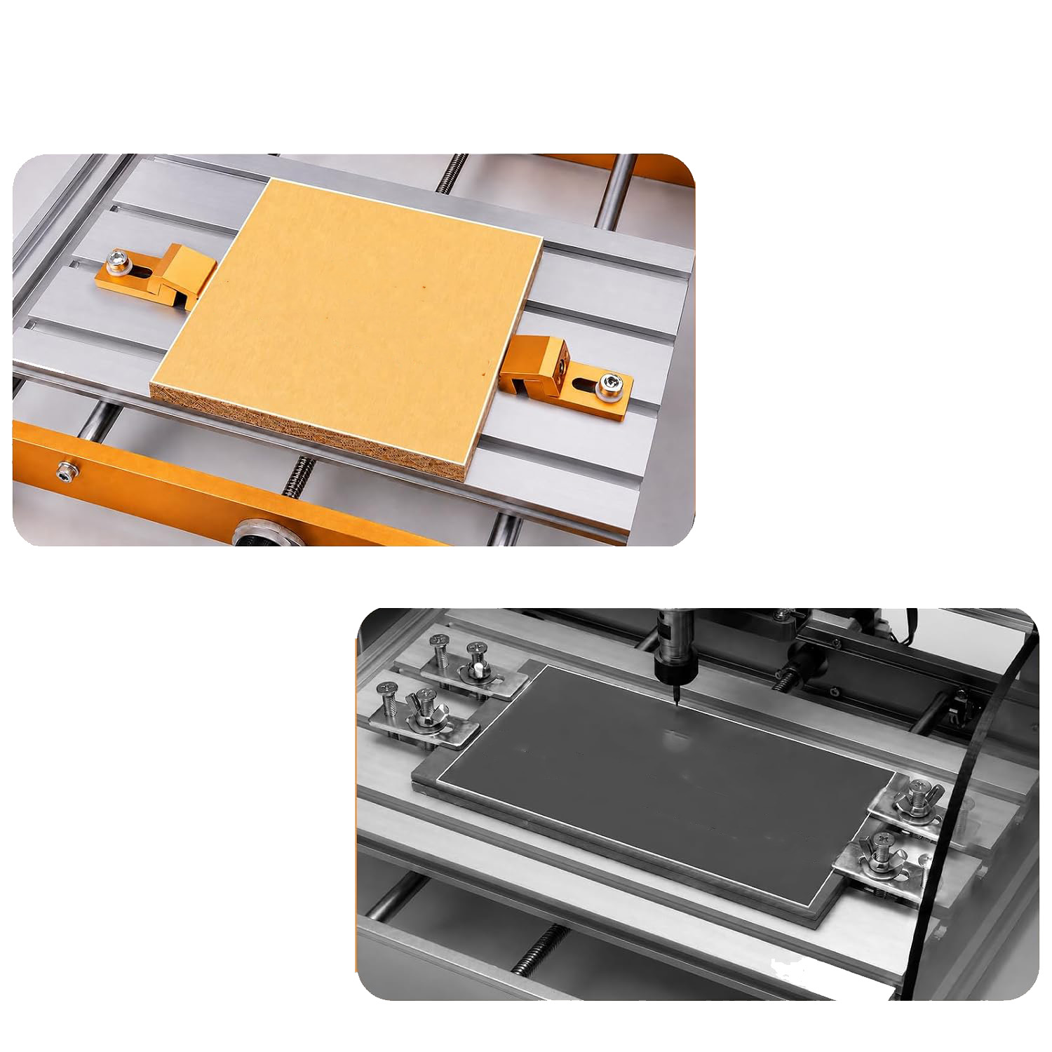 4pcs Aluminum CNC Clamps Set f - Cnc 3018 Pro Max Metal ulasan dan harga