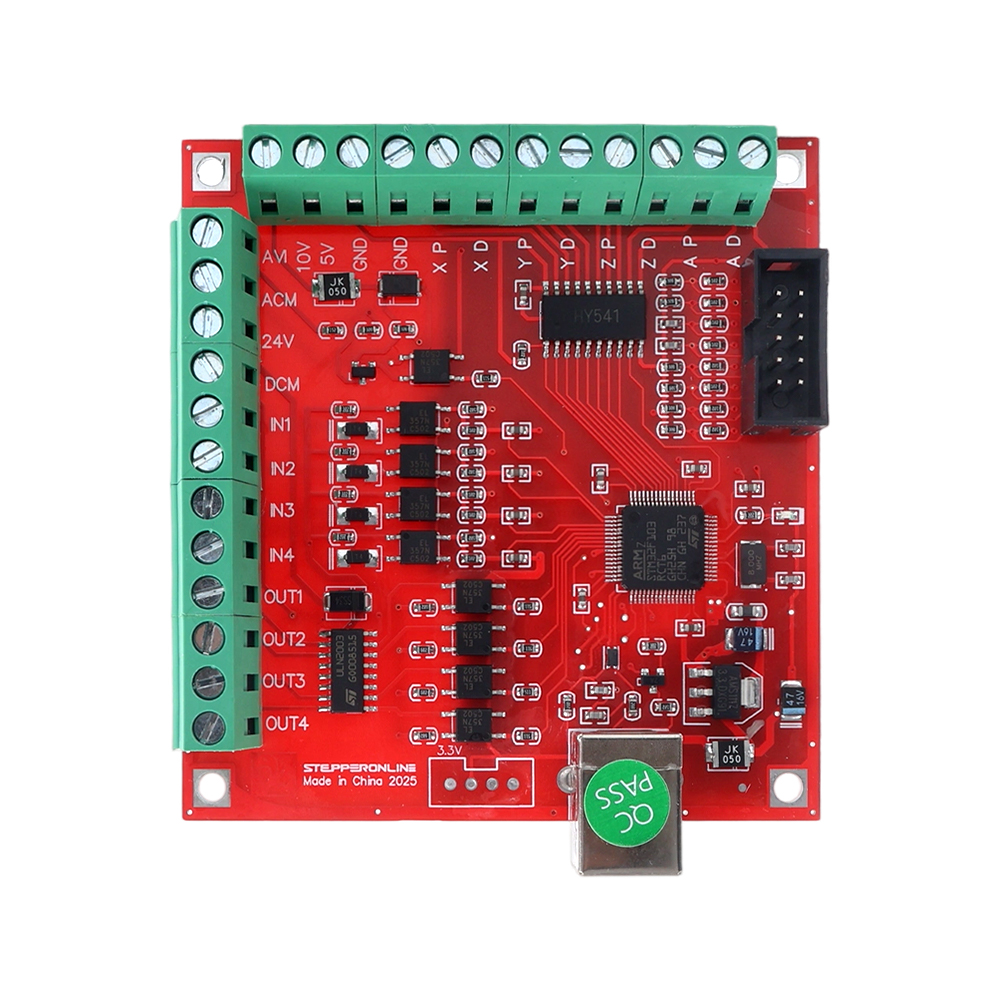 4-Axis USB CNC Breakout Board  - Mach3 Usb Cnc Controller 4 Axis 100Khz ulasan dan harga