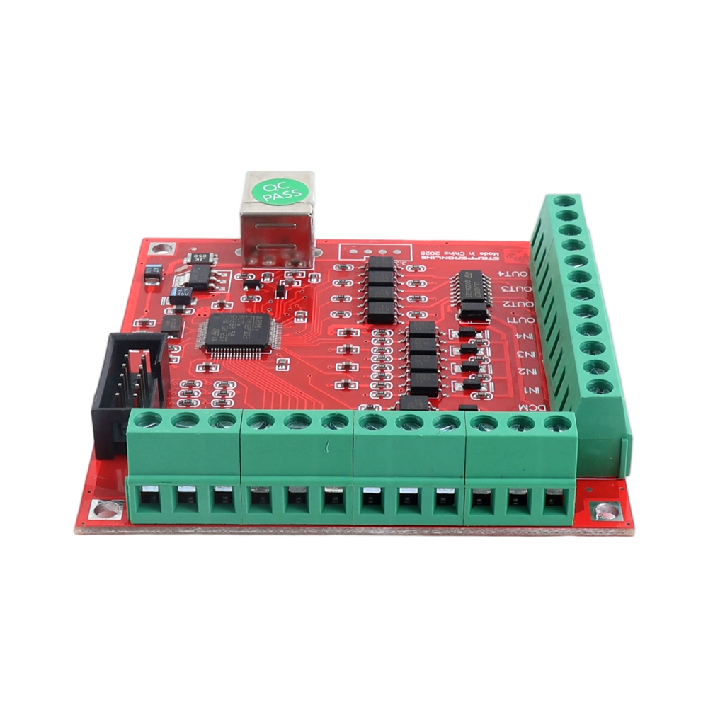 4-Axis USB CNC Breakout Board  - Mach3 Usb Cnc Controller 4 Axis 100Khz ulasan dan harga