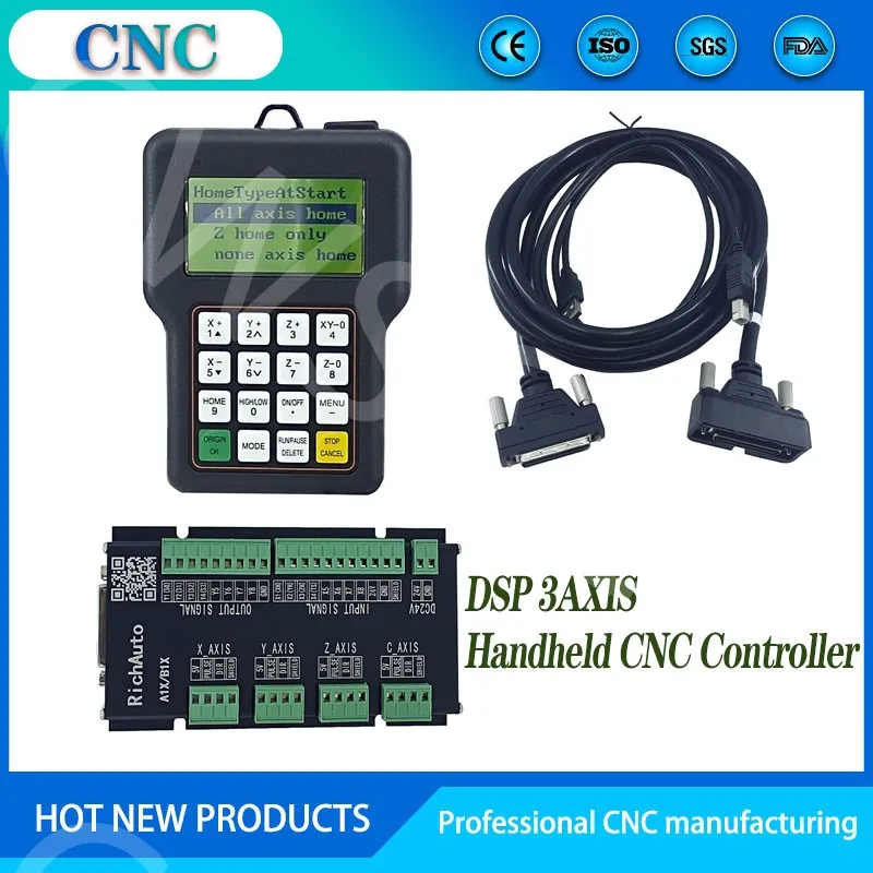 RichAuto DSP A11E 3-axis contr - Richauto A11 Dsp Controller 3 Axis ulasan dan harga