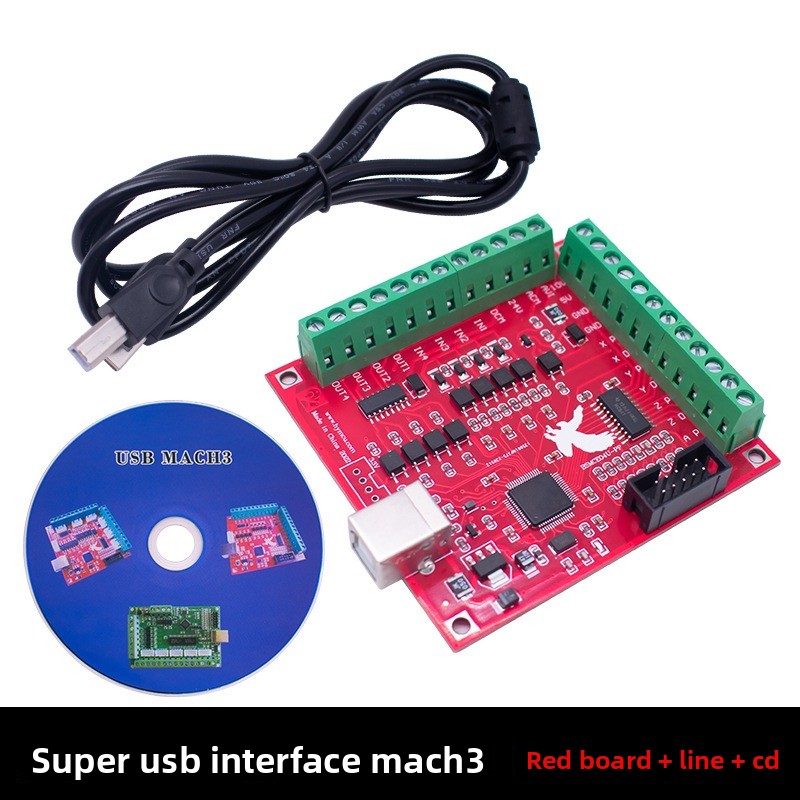 Breakout board CNC USB MACH3 1 - Mach3 Usb Cnc Controller 4 Axis 100Khz ulasan dan harga
