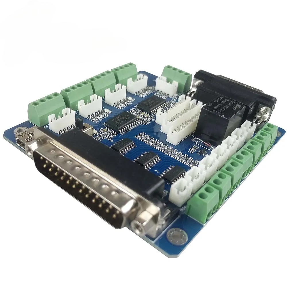 Mach3 5 Axis CNC Breakout Cont - 5 Axis Cnc Breakout Board Interface Mach3 ulasan dan harga