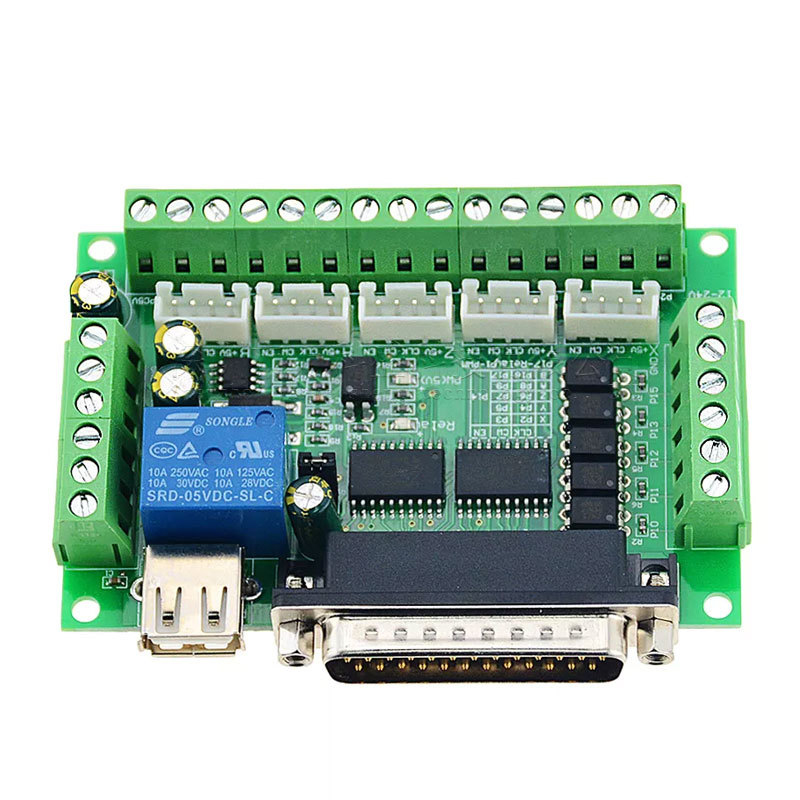 5 Axis CNC Interface Adapter B - 5 Axis Cnc Breakout Board Interface Mach3 ulasan dan harga