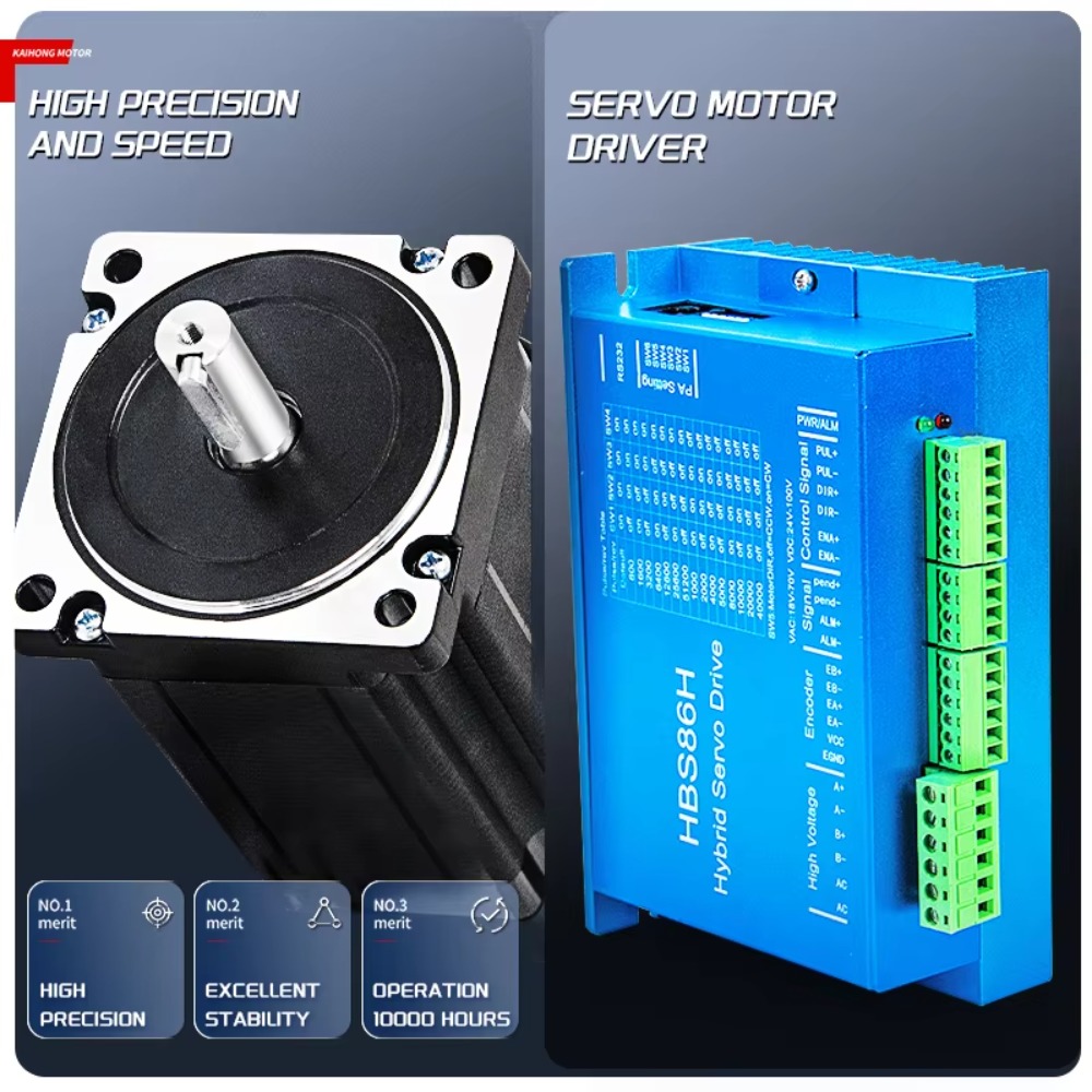 NEMA 34 Closed Loop Hybrid Ser - Hybrid Servo Driver Nema 34 8.5Nm ulasan dan harga